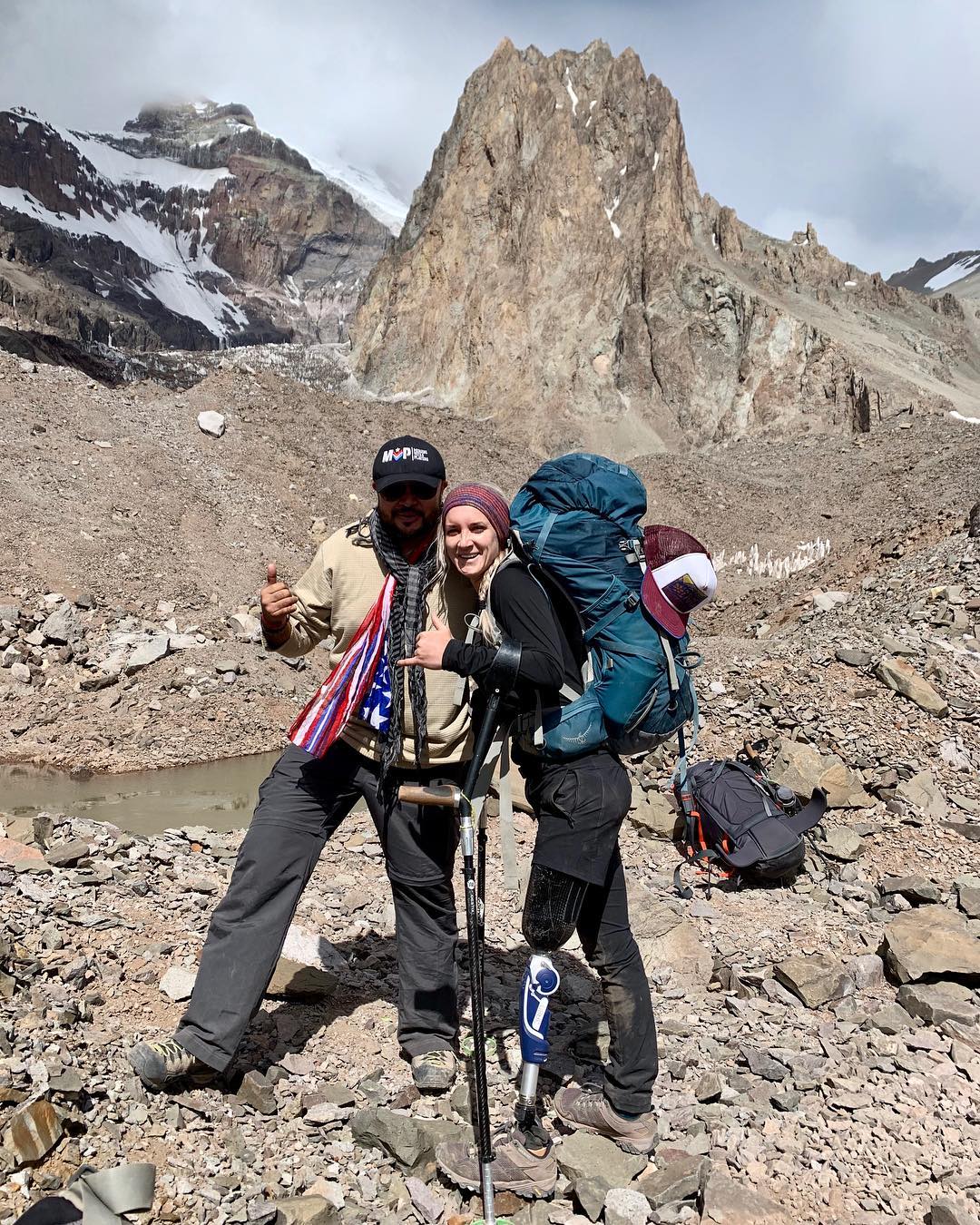Kirstie Ennis Menaklukkan Gunung Tertinggi Dunia dengan Kaki Palsu
