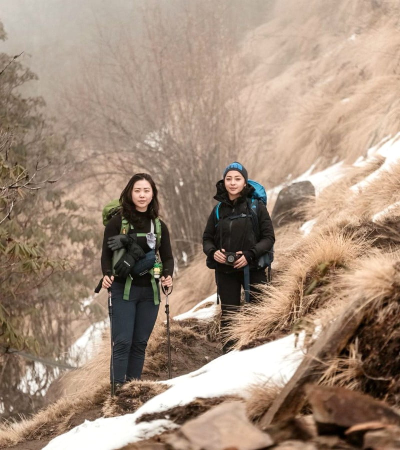 Pengalaman Seru Nikita Willy Mendaki Gunung Himalaya