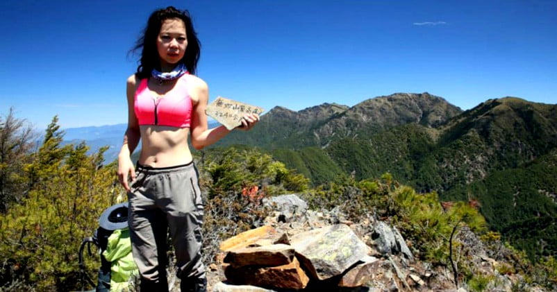 Gigi Wu, Pendaki Berbikini yang Menaklukkan 100 Gunung