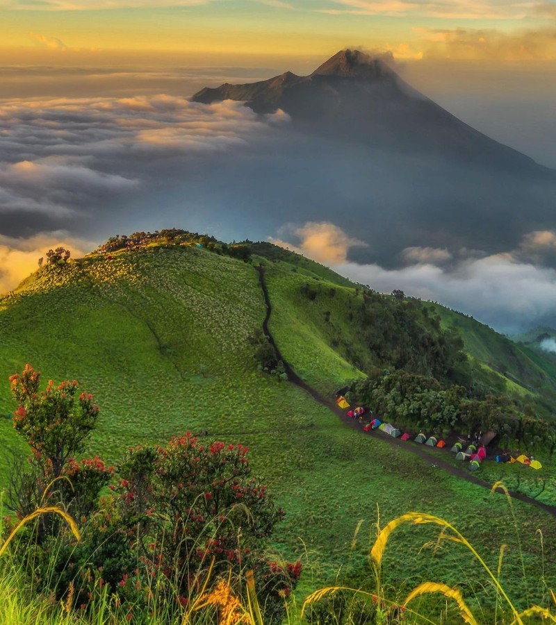 Gunung Merbabu: Waspada Dan Ekstra Hati-hati, Saat Ini Cuaca Ekstrem