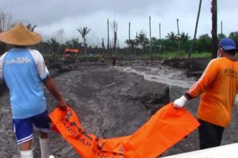 Ditemukan Bagian Tubuh Diduga Korban Erupsi Gunung Semeru
