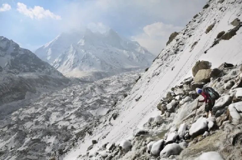 10 Korban Meninggal Akibat Longsoran Salju Dekat Puncak Gunung Drupadi ka Danda-II