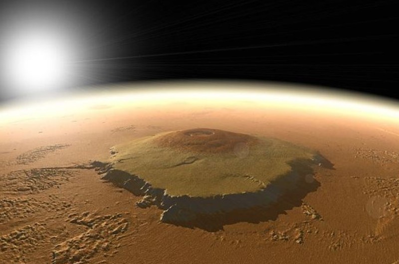 Olympus Mons: Gunung Berapi Planet Mars, Gunung Berapi Tertinggi Di Tata Surya